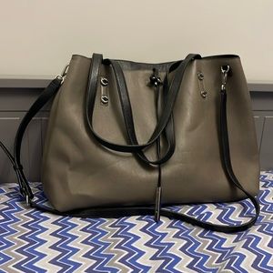 Calvin Klein large leather Tote with magnetic closure